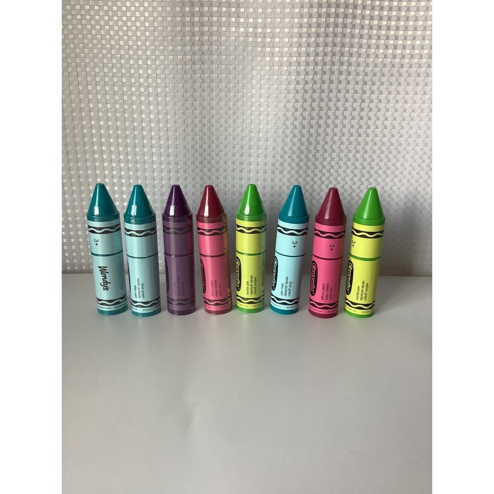 Wendy's Crayola Crayon 2023 Lot of 8‎ Sealed & Unsealed Coloring Pages & Crayons